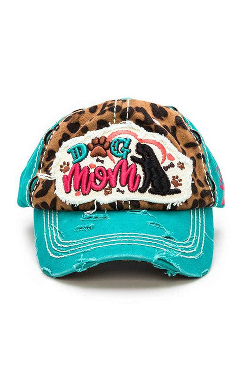 Dog Mom Vintage Cotton Cap