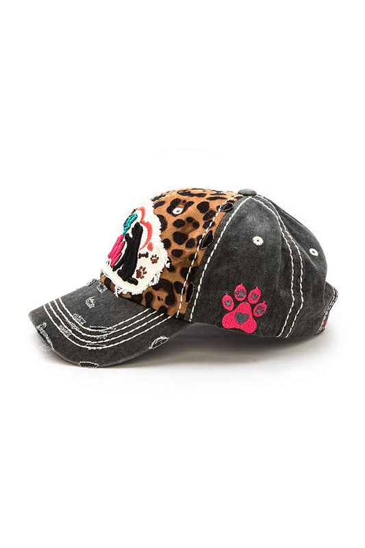 Dog Mom Vintage Cotton Cap