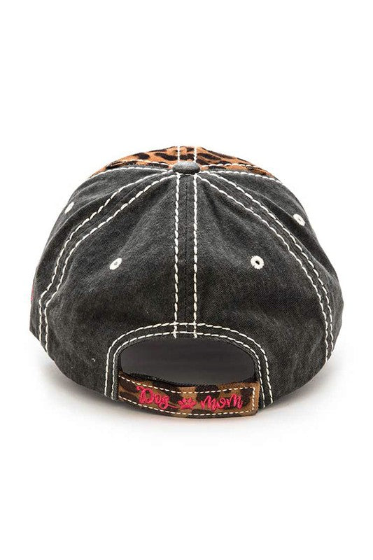 Dog Mom Vintage Cotton Cap